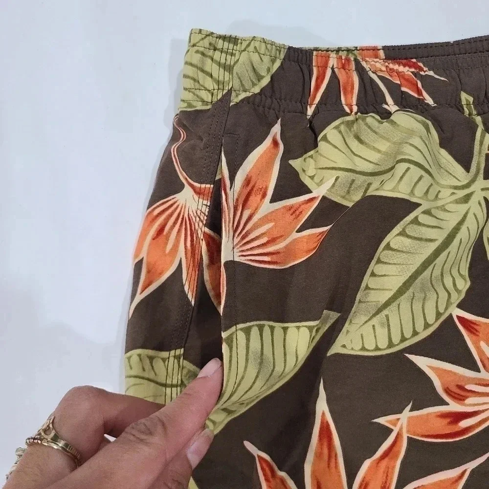 Tommy Bahama Size XXL‎ Nylon Swim Trunks Hawaiian Tropical mesh Lined